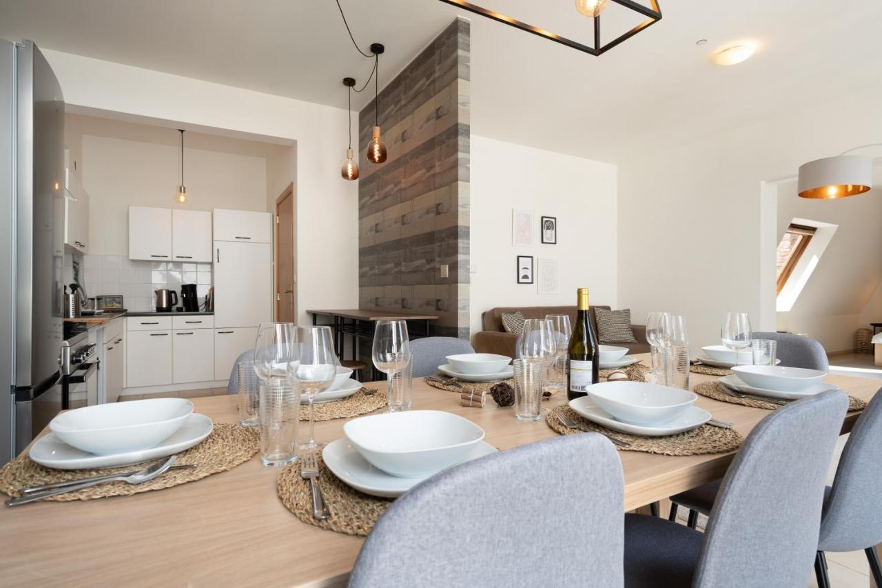 City Apartment 3 Bedroom, Kitchen, Wifi, Workspace, Coffee, Central Hasselt Extérieur photo